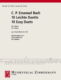 Produktbild: Bach, C: leichte Duette