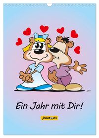 Produktbild: Ein Jahr mit Dir! (Wandkalender 2026 DIN A3 hoch), CALVENDO Monatskalender