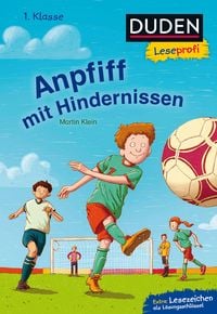 Produktbild: Duden Leseprofi &ndash; Anpfiff mit Hindernissen, 1. Klasse