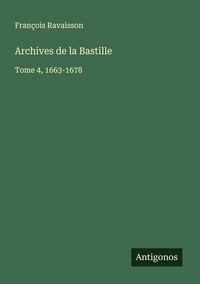 Produktbild: Archives de la Bastille