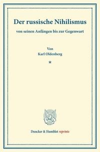 Produktbild: Der russische Nihilismus