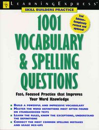 Produktbild: 1001 Vocabulary & Spelling Questions