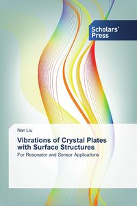 Produktbild: Vibrations of Crystal Plates with Surface Structures
