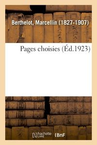Produktbild: Pages choisies