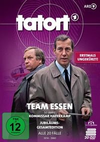 Produktbild: Tatort Essen - 50 Jahre Kommissar Haferkamp - Jubil&auml;ums-Gesamtedition (Alle 20 F&auml;lle mit Hansj&ouml;rg Felmy) [20 DVDs]