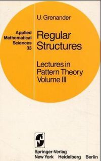 Produktbild: Lectures in Pattern Theory. Vol.3