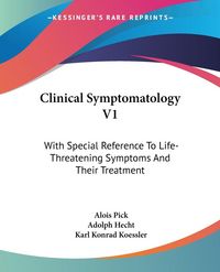 Produktbild: Pick, A: Clinical Symptomatology V1