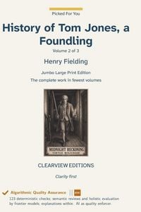 Produktbild: History of Tom Jones, a Foundling - Volume 2 of 3