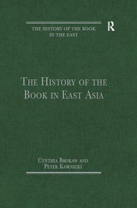 Produktbild: The History of the Book in East Asia