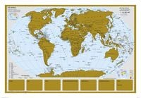 Produktbild: Scratchmap/Rubbelkarte THE WORLD