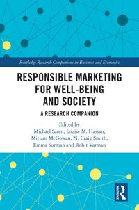 Produktbild: Responsible Marketing for Well-being and Society