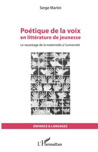Produktbild: Po&eacute;tique de la voix en litt&eacute;rature de jeunesse