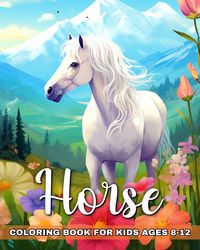 Produktbild: Horse Coloring Book for Kids Ages 8-12
