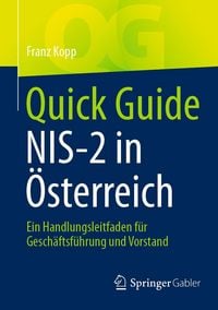 Produktbild: Quick Guide NIS-2 in &Ouml;sterreich
