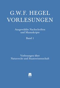 Produktbild: Vorlesungen &uuml;ber Naturrecht und Staatswissenschaft