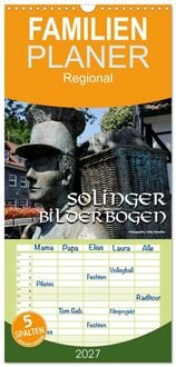 Produktbild: Familienplaner 2027 - Solinger Bilderbogen 2027 mit 5 Spalten (Wandkalender, 21 x 45 cm) CALVENDO