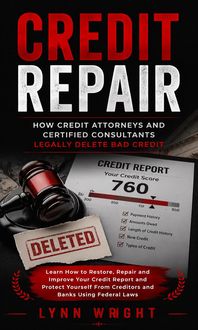 Produktbild: Credit Repair: How Credit Attorneys and Certified Consultants Legally Delete Bad Credit (Learn How to Restore, Repair and Improve Your Credit Report a