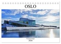 Produktbild: Oslo - Norwegen (Tischkalender 2026 DIN A5 quer), CALVENDO Monatskalender