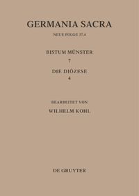 Produktbild: Die Bist&uuml;mer der Kirchenprovinz K&ouml;ln. Das Bistum M&uuml;nster 7,4: Die Di&ouml;zese