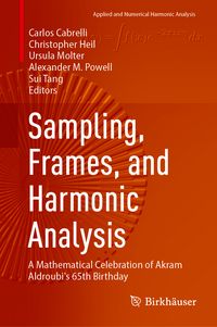 Produktbild: Sampling, Frames, and Harmonic Analysis