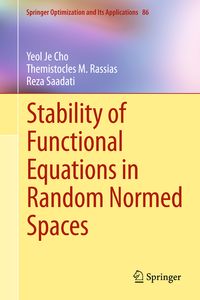 Produktbild: Stability of Functional Equations in Random Normed Spaces