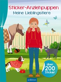 Sticker-Anziehpuppen – Meine Lieblingstiere