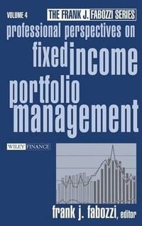 Produktbild: Professional Perspectives on Fixed Income Portfolio Management, Volume 4