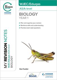 Produktbild: My Revision Notes: WJEC/Eduqas AS/A-Level Year 1 Biology