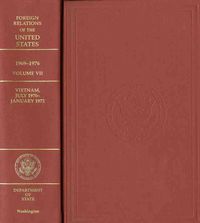 Produktbild: Foreign Relations of the United States, 1969-1976, Volume Vi1: Vietnam, July 1970 - January 1972