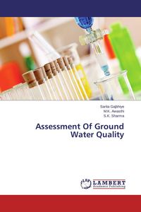 Produktbild: Assessment Of Ground Water Quality