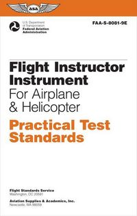 Produktbild: Flight Instructor Instrument Practical Test Standards for Airplane & Helicopter (2026)