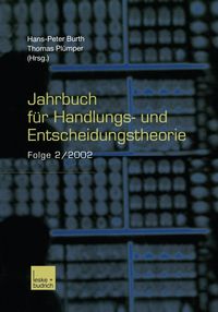 Produktbild: Jahrbuch f&uuml;r Handlungs- und Entscheidungstheorie