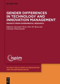 Produktbild: Gender Differences in Technology and Innovation Management