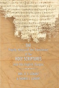 Produktbild: History of the Translation of the Holy Scriptures Into the English Tongue