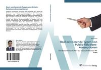 Produktbild: Real existierende Typen von Public-Relations-Konzeptionen