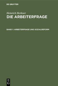 Produktbild: Arbeiterfrage und Sozialreform