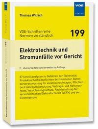 Produktbild: Elektrotechnik und Stromunf&auml;lle vor Gericht
