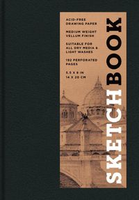 Produktbild: Sketchbook 5.5 X 8 Black Hardcover Mixed Media Sketchbook for Drawing