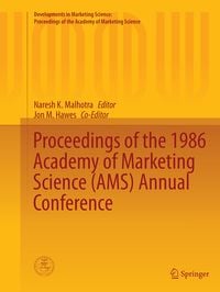 Produktbild: Proceedings of the 1986 Academy of Marketing Science (AMS) Annual Conference
