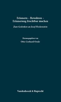 Produktbild: Erinnern &ndash; Bewahren &ndash; Erinnerung fruchtbar machen