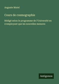 Produktbild: Cours de cosmographie