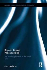 Produktbild: Randazzo, E: Beyond Liberal Peacebuilding