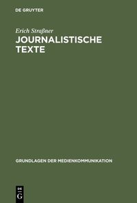 Produktbild: Journalistische Texte