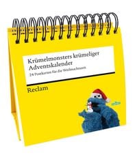 Produktbild: Kr&uuml;melmonsters kr&uuml;meliger Adventskalender. 24 Postkarten f&uuml;r die Weihnachtszeit (Advents-Postkartenaufsteller)
