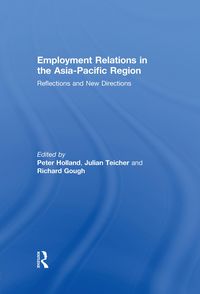 Produktbild: Employment Relations in the Asia-Pacific Region