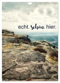 Produktbild: echt. sch&ouml;n. hier. (Wandkalender 2026 DIN A4 hoch), CALVENDO Monatskalender
