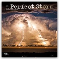 Produktbild: A Perfect Storm &ndash; Orkane &ndash; Tornados &ndash; St&uuml;rme &ndash; Unwetter 2027 &ndash; 16-Monatskalender