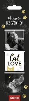 Bild vom Artikel Magnetlesezeichen Cat love vom Autor Groh Verlag