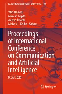 Produktbild: Proceedings of International Conference on Communication and Artificial Intelligence