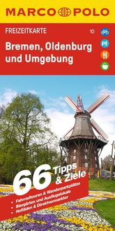 Produktbild: MARCO POLO Freizeitkarte 10 Bremen, Oldenburg und Umgebung 1:100.000